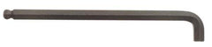 Bondhus - 10mm Hex, Short Arm, Ball End Hex Key - 7-49/64" OAL, Protanium High Torque Steel, Metric System of Measurement - USA Tool & Supply