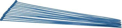 Thomas & Betts - 14.2" Long Blue Nylon Standard Cable Tie - 50 Lb Tensile Strength, 1.19mm Thick, 102mm Max Bundle Diam - USA Tool & Supply