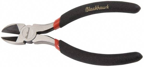 Blackhawk by Proto - 6-1/2" OAL, 10 AWG Capacity, Diagonal Cutter - 13/16" Jaw Length x 7/8" Jaw Width, Cushion Grip Handle - USA Tool & Supply