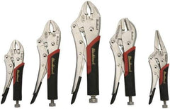 Blackhawk by Proto - 5 Piece Locking Plier Set - Comes in Pouch - USA Tool & Supply