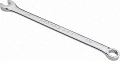 Proto - 1/4" 12 Point Combination Wrench - 5-3/8" OAL, Steel, Chrome Finish - USA Tool & Supply