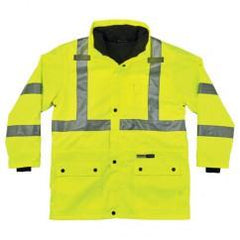 8385 5XL LIME 4-IN-1 JACKET - USA Tool & Supply