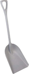 Remco - 17-1/8" High Square Plastic Shovel - 27" Long D-Grip Handle - USA Tool & Supply