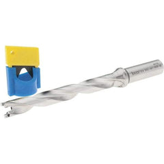 Iscar - 0.551" to 0.587" Diam, 8xD, 4.41" Max Depth, 5/8" Shank Diam, 7.09" OAL, Replaceable-Tip Drill - FCP, ICK, ICK-2M, ICM, ICN, ICP, iCP-2M Insert, 14 Seat Size, 83853309 Toolholder, Series SumoCham - USA Tool & Supply