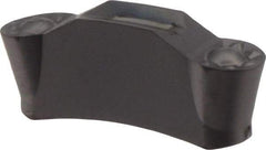 Iscar - 630TGMF Grade IC908, 6mm Cutting Width Carbide Grooving Insert - 3mm Max Depth of Cut, Neutral, 3mm Corner Radius, TiAlN Finish - USA Tool & Supply