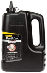 Stanley - 5 Lb Container Chalk Refill - Black - USA Tool & Supply