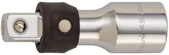 Blackhawk by Proto - 1/2" Drive Locking Socket Extension - 3" OAL, Nickel Chrome Finish - USA Tool & Supply