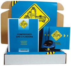 Marcom - Compressed Gas Cylinders, Multimedia Training Kit - 12 Minute Run Time DVD, English and Spanish - USA Tool & Supply