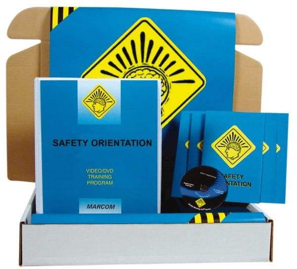 Marcom - Safety Orientation, Multimedia Training Kit - 18 Minute Run Time DVD, English and Spanish - USA Tool & Supply