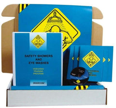 Marcom - Safety Showers and Eye Washes, Multimedia Training Kit - 12 Minute Run Time DVD, English and Spanish - USA Tool & Supply