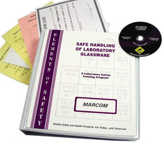 Marcom - Safe Handling of Laboratory Glassware, Multimedia Training Kit - DVD, English - USA Tool & Supply