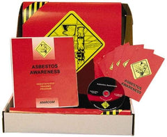 Marcom - Asbestos Awareness, Multimedia Training Kit - 14 Minute Run Time DVD, English and Spanish - USA Tool & Supply