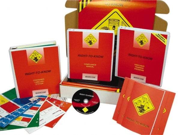 Marcom - Right to Know for Building and Construction Companies, Multimedia Training Kit - DVD, English - USA Tool & Supply