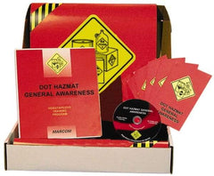 Marcom - DOT HazMat General Awareness, Multimedia Training Kit - 17 Minute Run Time DVD, English and Spanish - USA Tool & Supply