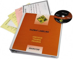 Marcom - HazMat Labeling, Multimedia Training Kit - 21 min Run Time DVD, English & Spanish - USA Tool & Supply