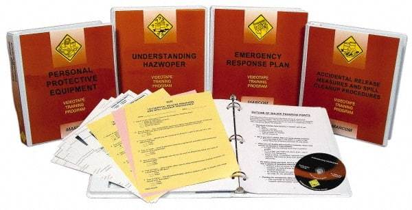 Marcom - Emergency Response: Operations Series, Multimedia Training Kit - DVD, 4 Courses, English & Spanish - USA Tool & Supply