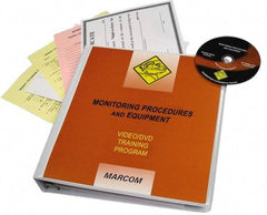 Marcom - Monitoring Procedures and Equipment, Multimedia Training Kit - 18 min Run Time DVD, English & Spanish - USA Tool & Supply