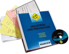 Marcom - Industrial Fire Prevention, Multimedia Training Kit - 22 Minute Run Time DVD, English and Spanish - USA Tool & Supply