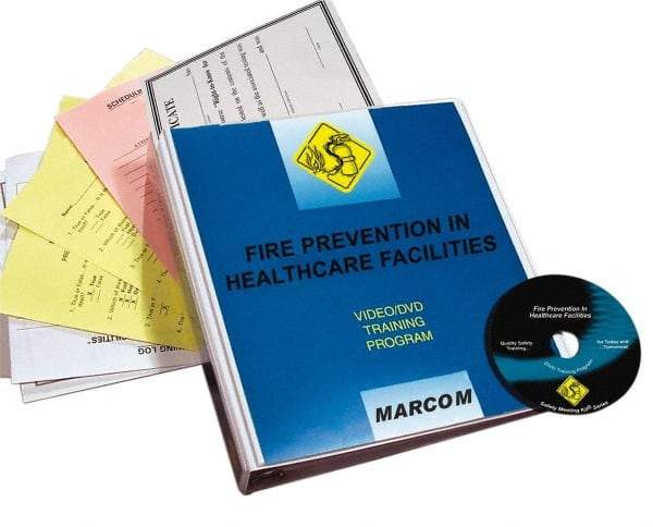 Marcom - Fire Prevention in Healthcare Facilities, Multimedia Training Kit - 19 Minute Run Time DVD, English and Spanish - USA Tool & Supply