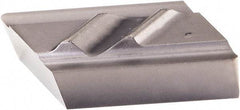 Kennametal - NPL51, KCU10 Grade Carbide Profiling Insert - AlTiN Finish, 55° Incl Angle, Parallelogram, 0.4566" Side Length, 1/8" Thick, 1/64" Corner Radius - USA Tool & Supply