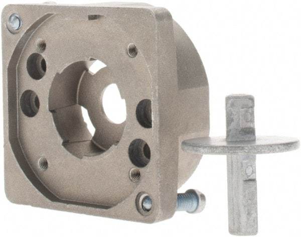 Schneider Electric - Contactor Replacement Metal Adapter Plate - For Use with 22 mm Cam Switch - USA Tool & Supply