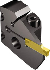 Sandvik Coromant - 570-xxR/L123..C Insert, 18mm Head Length, Modular Grooving Cutting Unit Head - Right Hand Cut, System Size 32, Through Coolant, Series CoroCut 1-2 - USA Tool & Supply