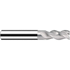 Fraisa - 1/4, 1/2" LOC, 1/4" Shank Diam, 2-1/2" OAL, 3 Flute Solid Carbide Square End Mill - USA Tool & Supply