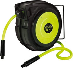 Legacy - 50' Spring Retractable Hose Reel - 150 psi, Hose Included - USA Tool & Supply