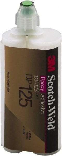 3M - 400 mL Syringe Two Part Epoxy - 25 min Working Time, Series DP125 - USA Tool & Supply