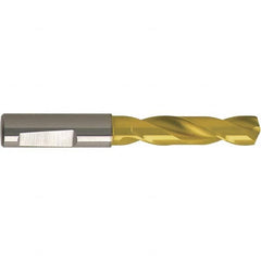 Guhring - 11.2mm 140° Spiral Flute Solid Carbide Screw Machine Drill Bit - USA Tool & Supply