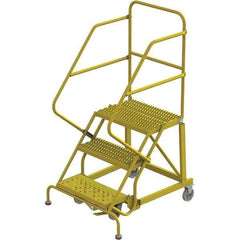 TRI-ARC - Rolling & Wall Mounted Ladders & Platforms Type: Stairway Slope Ladder Style: Forward Descent 50 Degree Incline - USA Tool & Supply