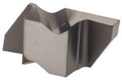 Kennametal - 2062NG Grade KCU10, 1.58mm Cutting Width Carbide Grooving Insert - 2.79mm Max Depth of Cut, Right Hand, 0.19mm Corner Radius, AlTiN Finish - USA Tool & Supply
