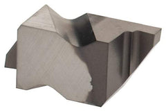 Kennametal - 2047NG Grade KCU10, 1.19mm Cutting Width Carbide Grooving Insert - 1.27mm Max Depth of Cut, Right Hand, 0.09mm Corner Radius, AlTiN Finish - USA Tool & Supply