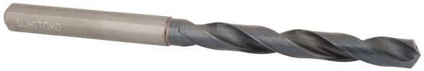 Sumitomo - 8.5mm 135° Solid Carbide Jobber Drill - TiAlCr/TiSi Finish, 127mm OAL - USA Tool & Supply