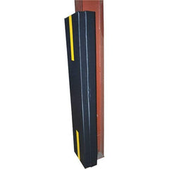 Vestil - 6" High, Column Protector - Fits 12" Columns, Black - USA Tool & Supply