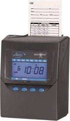 Lathem Time - Time Clocks & Time Recorders Punch Style: Electronic Power Source: Rechargeable Battery Pack - USA Tool & Supply