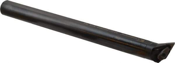 Kennametal - 43.31mm Min Bore Diam, 14" OAL, 1-1/4" Shank Diam, A-DDQN-KC Indexable Boring Bar - DN.. Insert, Clamp Holding Method - USA Tool & Supply