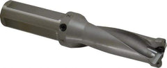 Kennametal - 3-3/4" Max Drill Depth, 2.5xD, 38.1mm Diam, Indexable Insert Drill - 2 Inserts, 1-1/2" Shank Diam, Straight Shank - USA Tool & Supply
