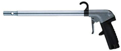 Guardair - 120 Max psi High Power Venturi Nozzle Pistol Grip Blow Gun - 3/8 NPT, 48" Tube Length, Aluminum - USA Tool & Supply