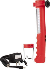 Bayco - 12 VDC & 120 VAC, 1 Watt, Cordless, LED Portable Handheld Work Light - 1 Head, 170 & 200 Lumens, Polymer, 292mm Long x 58mm Wide x 53mm High - USA Tool & Supply