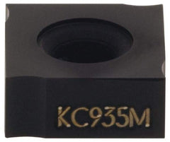 Kennametal - SNHX12L5 GP Grade KCPK30 Carbide Milling Insert - TiN/TiCN/Al2O3 Finish, 0.2126" Thick, 1/2" Inscribed Circle - USA Tool & Supply