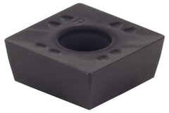 Kennametal - SPET3125 GB2 Grade KCPK30 Carbide Milling Insert - TiN/TiCN/Al2O3 Finish, 5/32" Thick, 10mm Inscribed Circle, 0.8mm Corner Radius - USA Tool & Supply