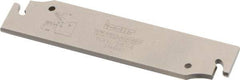 Iscar - 1.0236" Blade Height, 0.1339" Blade Width, 4.3307" OAL, Neutral Cut, Single End Indexable Cut-Off Blade - TGFH Blade, Sumo-Grip, Tang-Grip Series - USA Tool & Supply