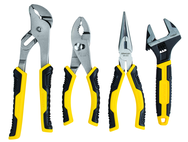 STANLEY® 4 Piece Plier & Adjustable Wrench Set - USA Tool & Supply