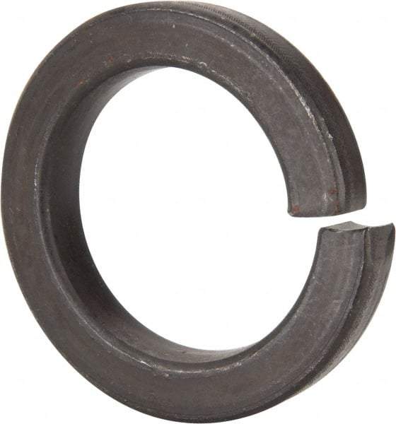 Value Collection - 1-7/8", 1.883" ID, 0.422" Thick Split Lock Washer - Grade 8 Spring Steel, Uncoated, 1.883" Min ID, 1.914" Max ID, 2.811" Max OD - USA Tool & Supply