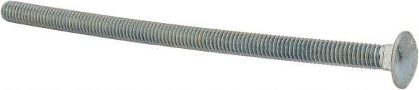 Value Collection - 5/16-18 UNC 6" Length Under Head, Standard Square Neck, Carriage Bolt - Grade 5 Steel, Zinc-Plated Finish - USA Tool & Supply