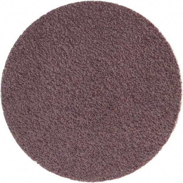 Standard Abrasives - 1-1/2" Disc Diam, 80 Grit, Aluminum Oxide Quick Change Disc - Type P Attaching System, Coated, Red, Medium Grade, 25,000 RPM - USA Tool & Supply