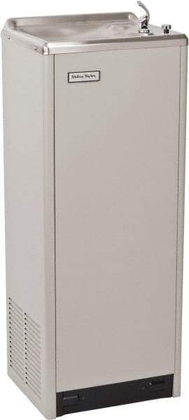 Halsey Taylor - 4 GPH Cooling Capacity Deluxe Floor Standing Water Cooler & Fountain - Heavy Gauge, 105 Max psi, 120 VAC Volts, 230 Watts, 2.5 Full Load Amperage, Vinyl Clad Steel - USA Tool & Supply