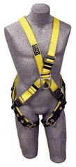 DBI/SALA - 420 Lb Capacity, Size Universal, Full Body Tower Climbers Safety Harness - Polyester Webbing, Front D-Ring, Pass-Thru Leg Strap, Pass-Thru Chest Strap - USA Tool & Supply