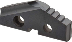 Allied Machine and Engineering - 1-11/32" Diam x 3/16" Thick, Seat Code 2, 132° Included Angle Spade Drill Insert - TiCN Coated, Cobalt, Grade Super Cobalt, Series T-A - USA Tool & Supply